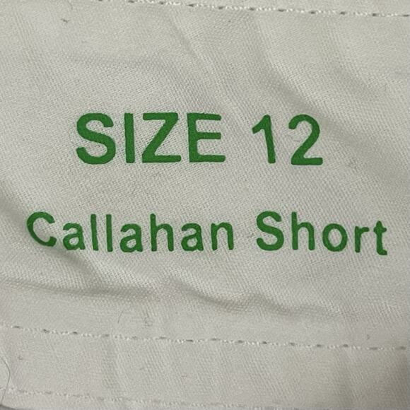 Lilly Pulitzer Callahan Knit Shorts Size 12 Large Resort White 5” Inseam Casual - Picture 3 of 11